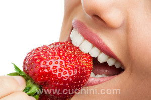 Get Whiter Teeth At Home Strawberry Lemon Peroxide Baking Soda