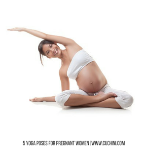 supporting image 2 - 5 yoga poses for pregnant women