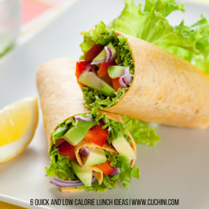 supporting image 2 - 6 Quick and low calorie lunch ideas