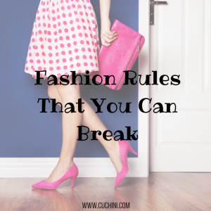 main image - Fashion rules that you can break