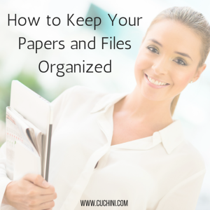 How to Keep Your Papers and Files Organized