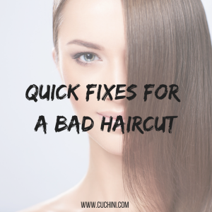 Quick Fixes for a Bad haircut