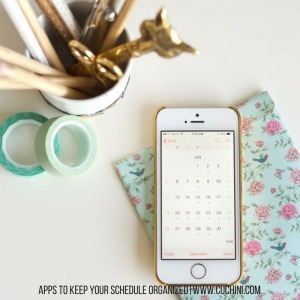 Apps to keep your schedule organized