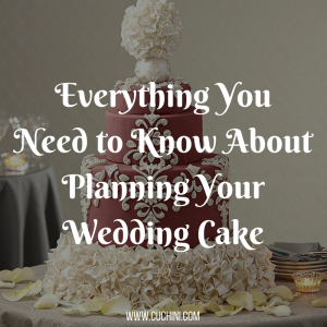 Everything you need to know about planning your wedding cake