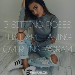 5 Sitting Poses That Are Taking Over Instagram