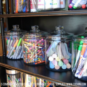 5 Common Items You Can Use To Organize School Supplies