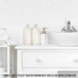7 Simple Ways to Keep Your Bathroom Neat and Clean