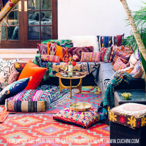 How To Create Your Own Bohemian Outdoor Escape