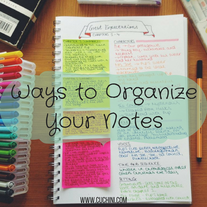 ways-to-organize-your-notes-cuchini-blog